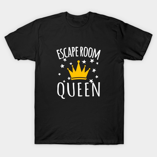 Escape Room Queen Cool Escape Room Gift T-Shirt by BonnaVida